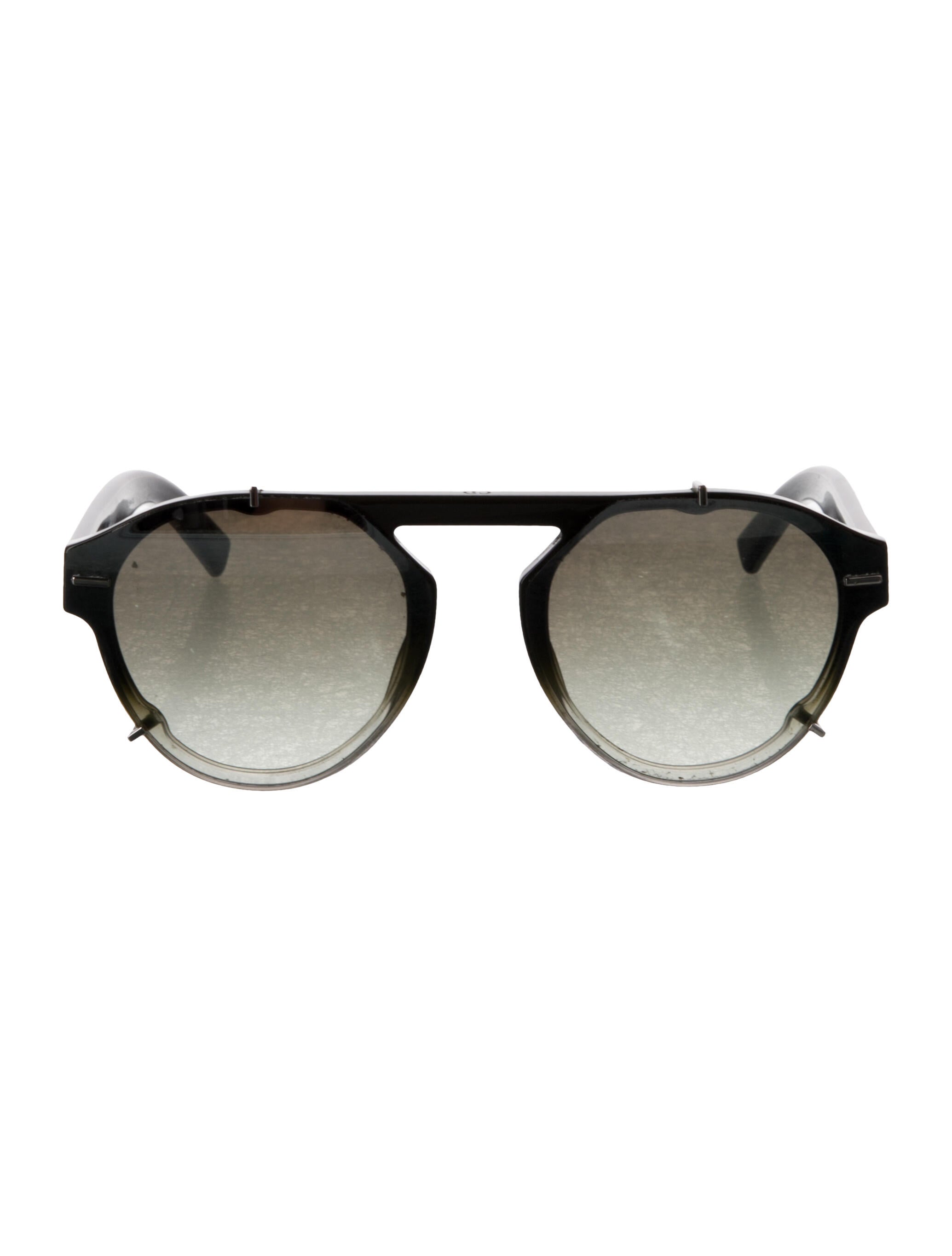 Christian Dior Round Gradient Sunglasses