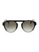 Christian Dior Round Gradient Sunglasses