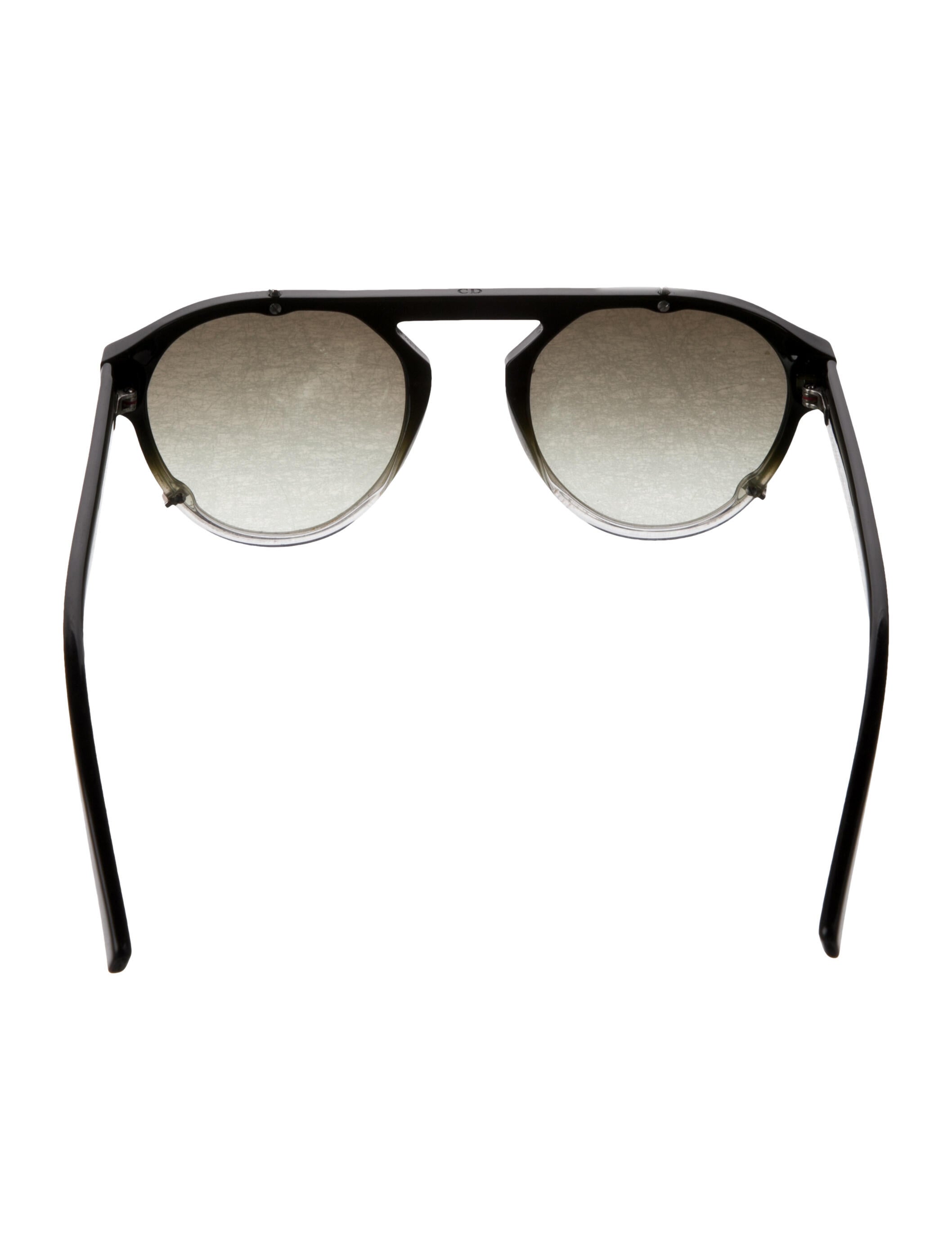 Christian Dior Round Gradient Sunglasses