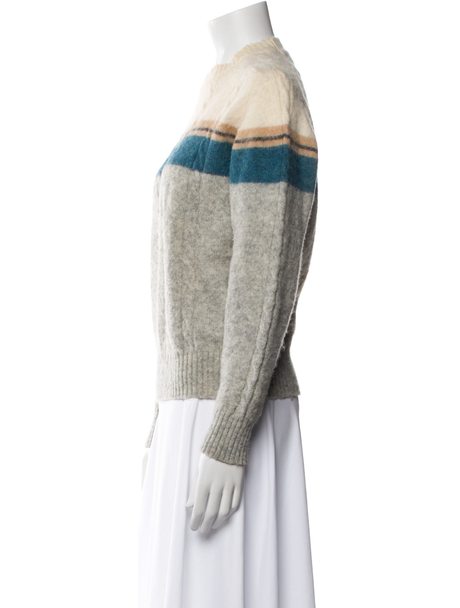 Christian Dior Wool Striped Sweater w/ Tags