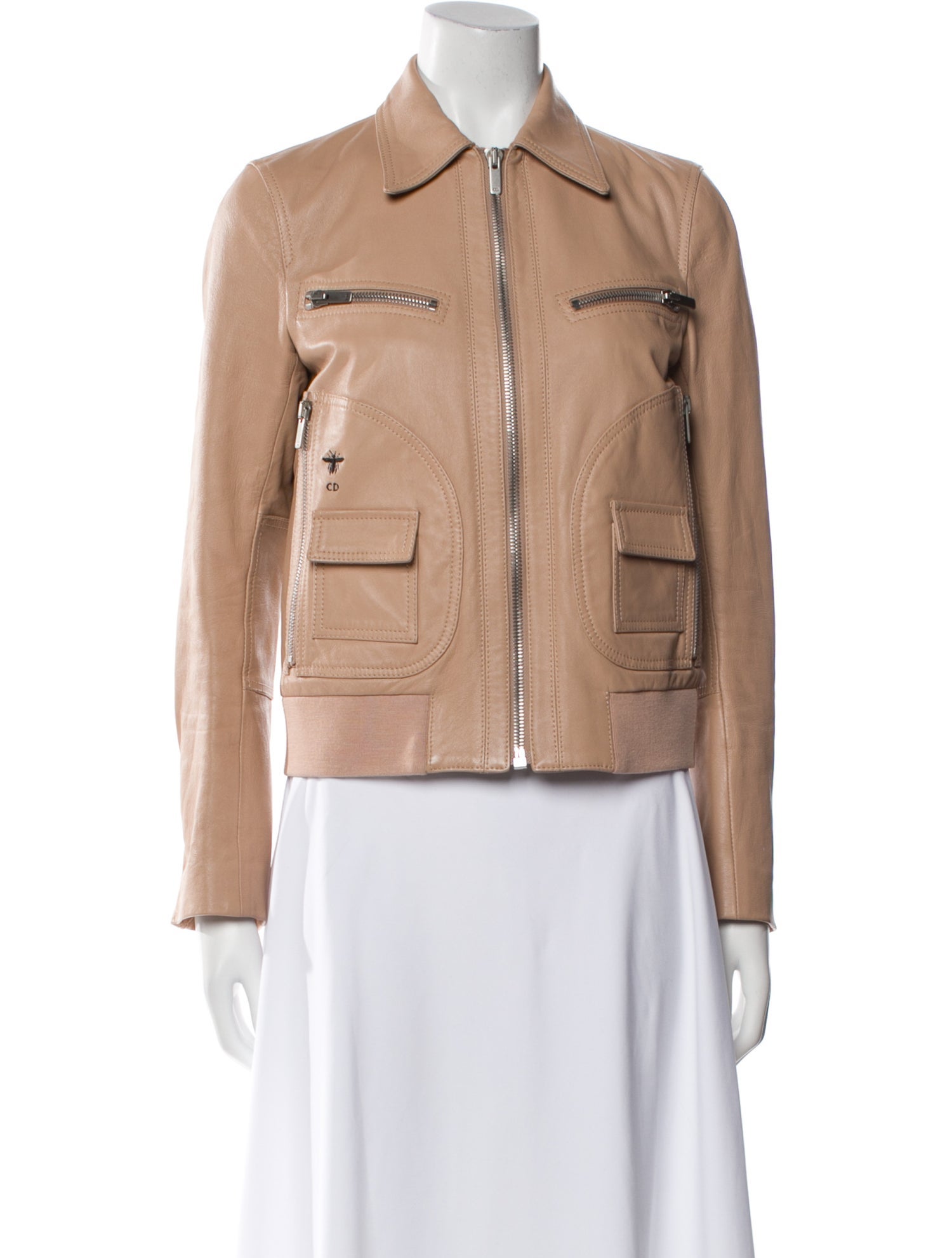 Christian Dior Leather Biker Jacket