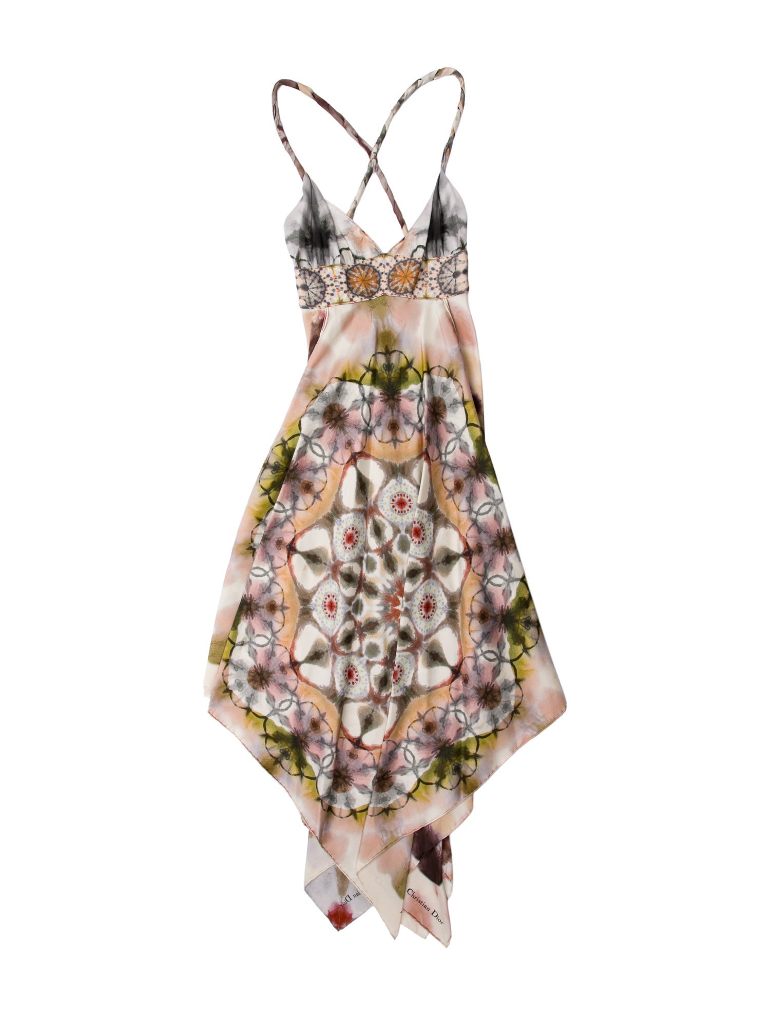 Christian Dior Silk Long Dress