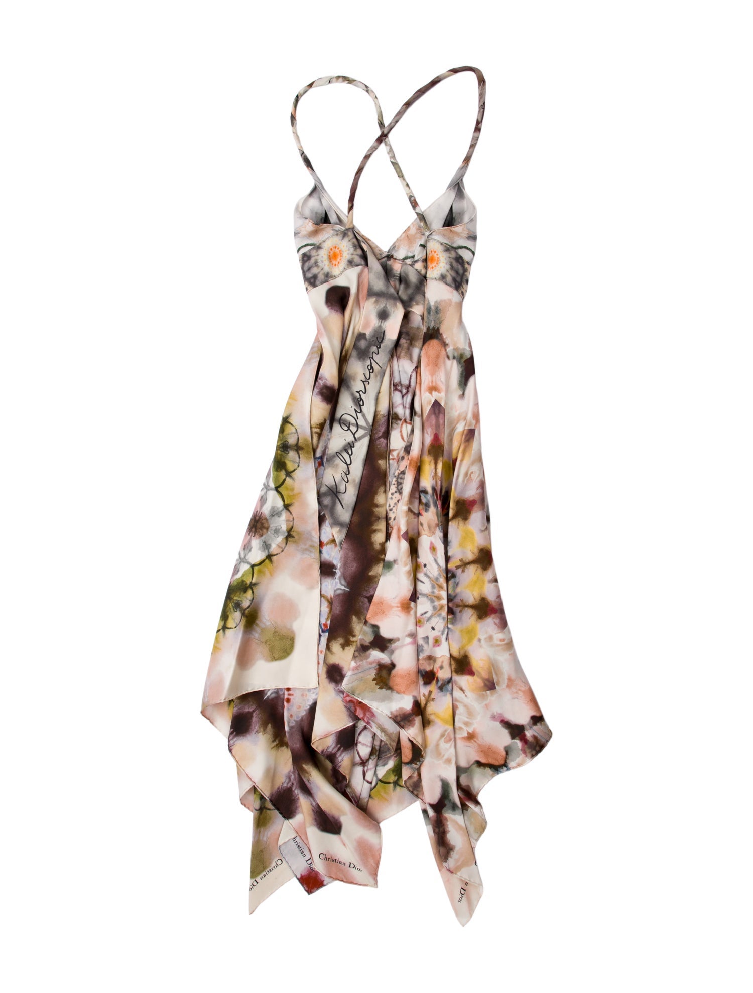 Christian Dior Silk Long Dress