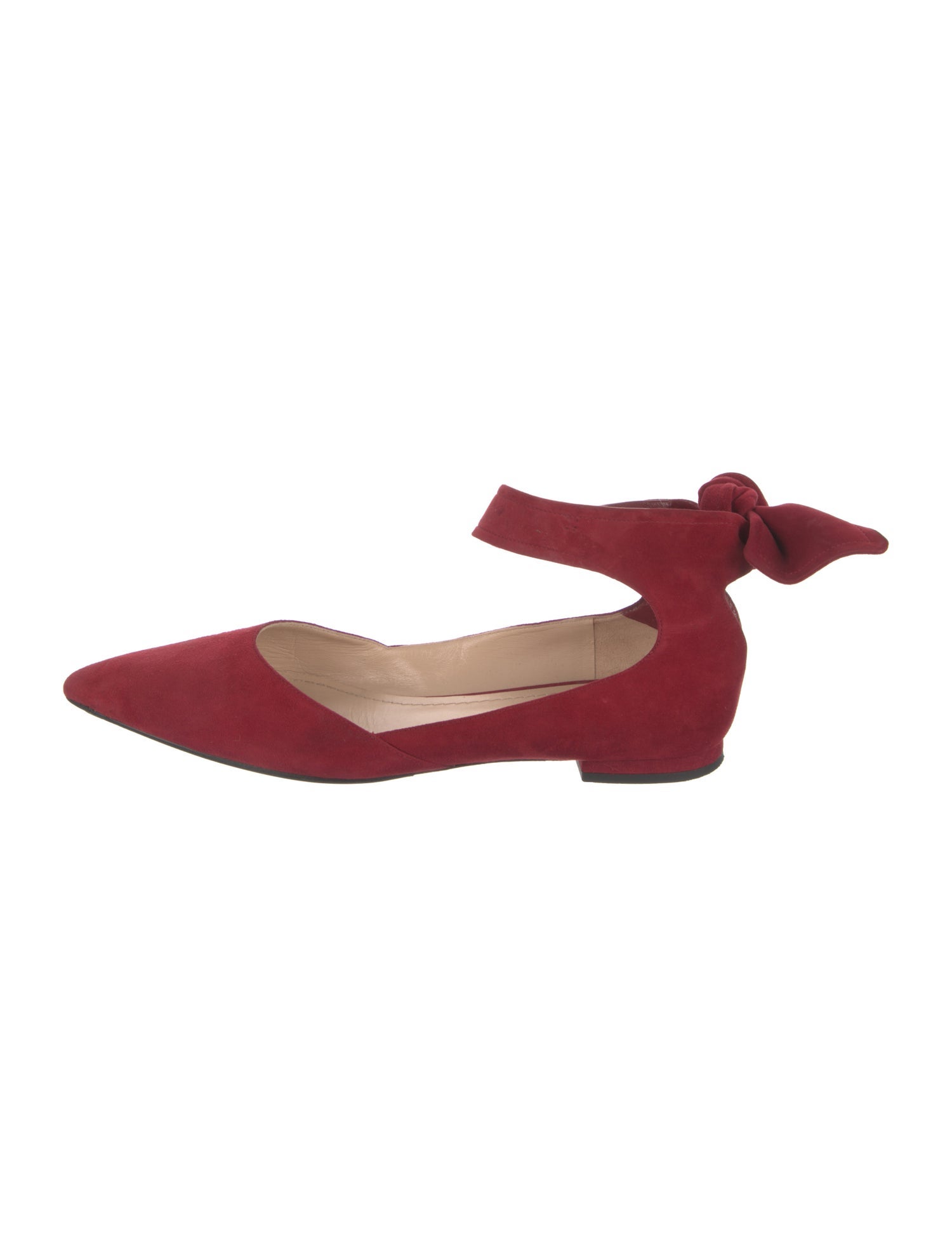 Christian Dior Suede Bow Accents Flats
