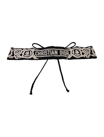 Christian Dior Belts Wide Canvas Waist Belt M