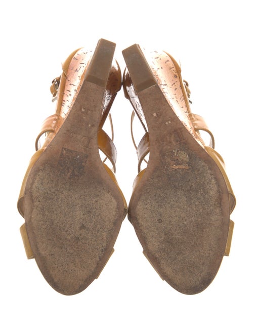 Christian Dior Patent Leather Sandals