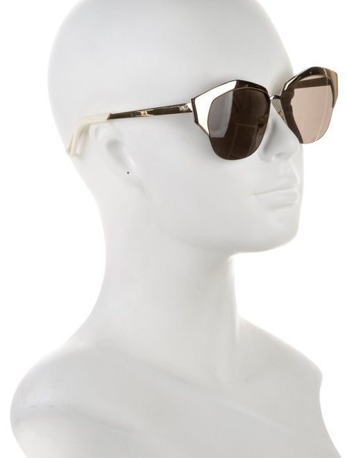 Christian Dior DiorMirrored Cat-Eye Sunglasses
