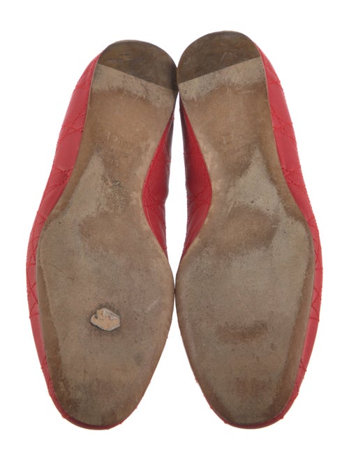 Christian Dior Leather Ballet Flats