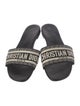 Christian Dior Graphic Print Slides