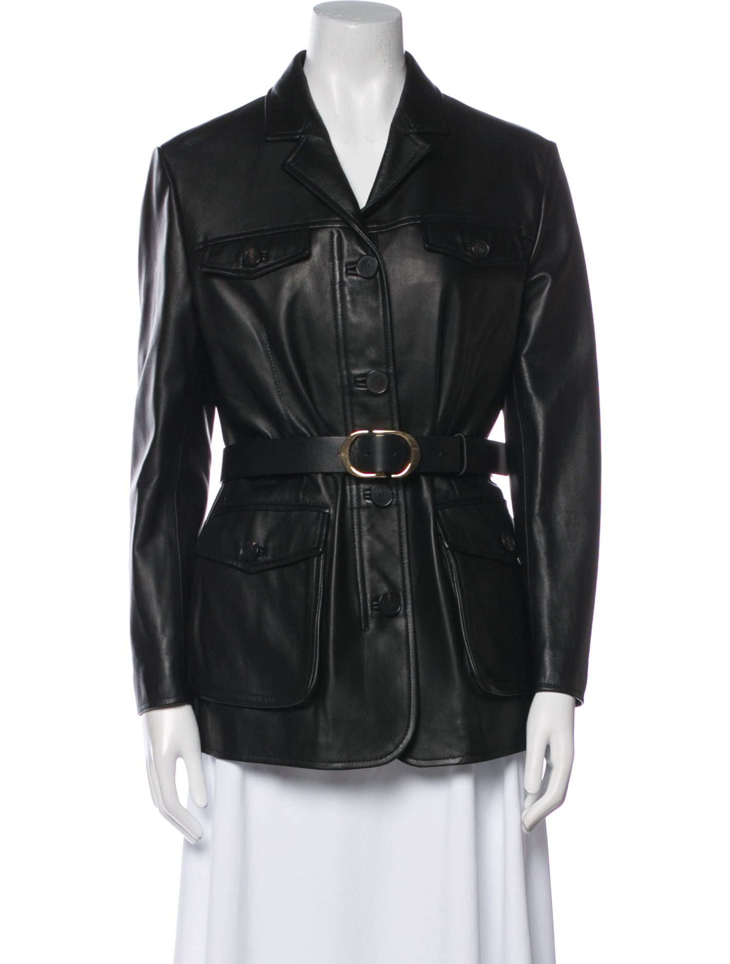 Christian Dior Leather Jacket w/ Tags