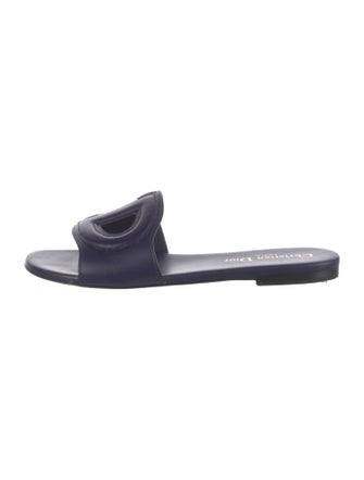 Christian Dior Leather Slides