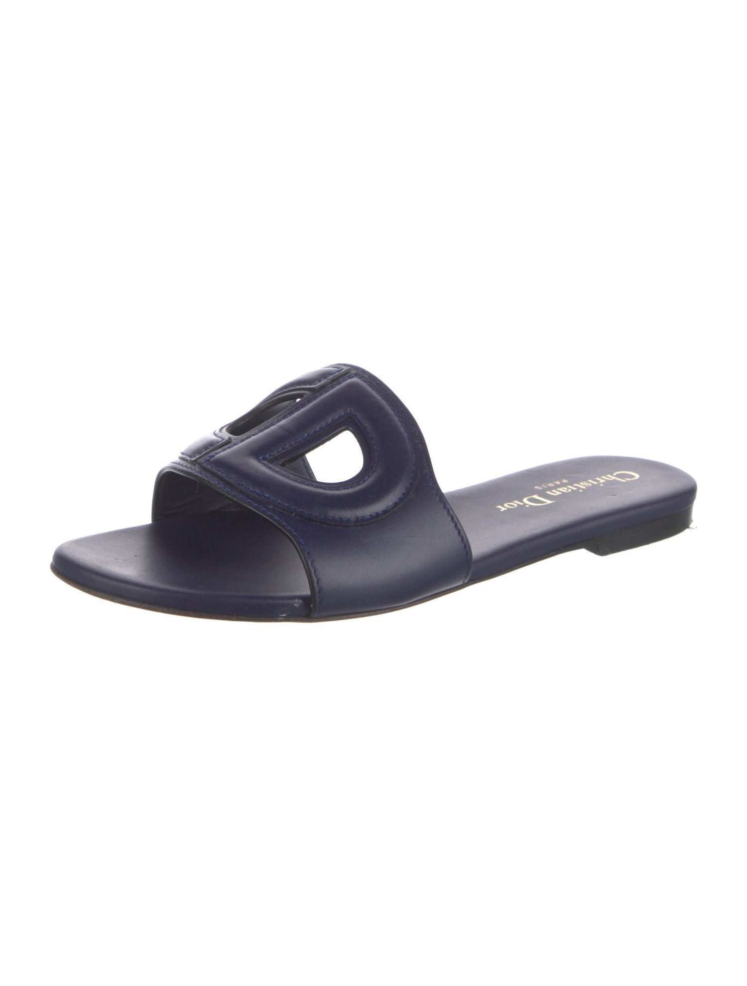 Christian Dior Leather Slides
