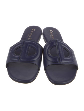 Christian Dior Leather Slides