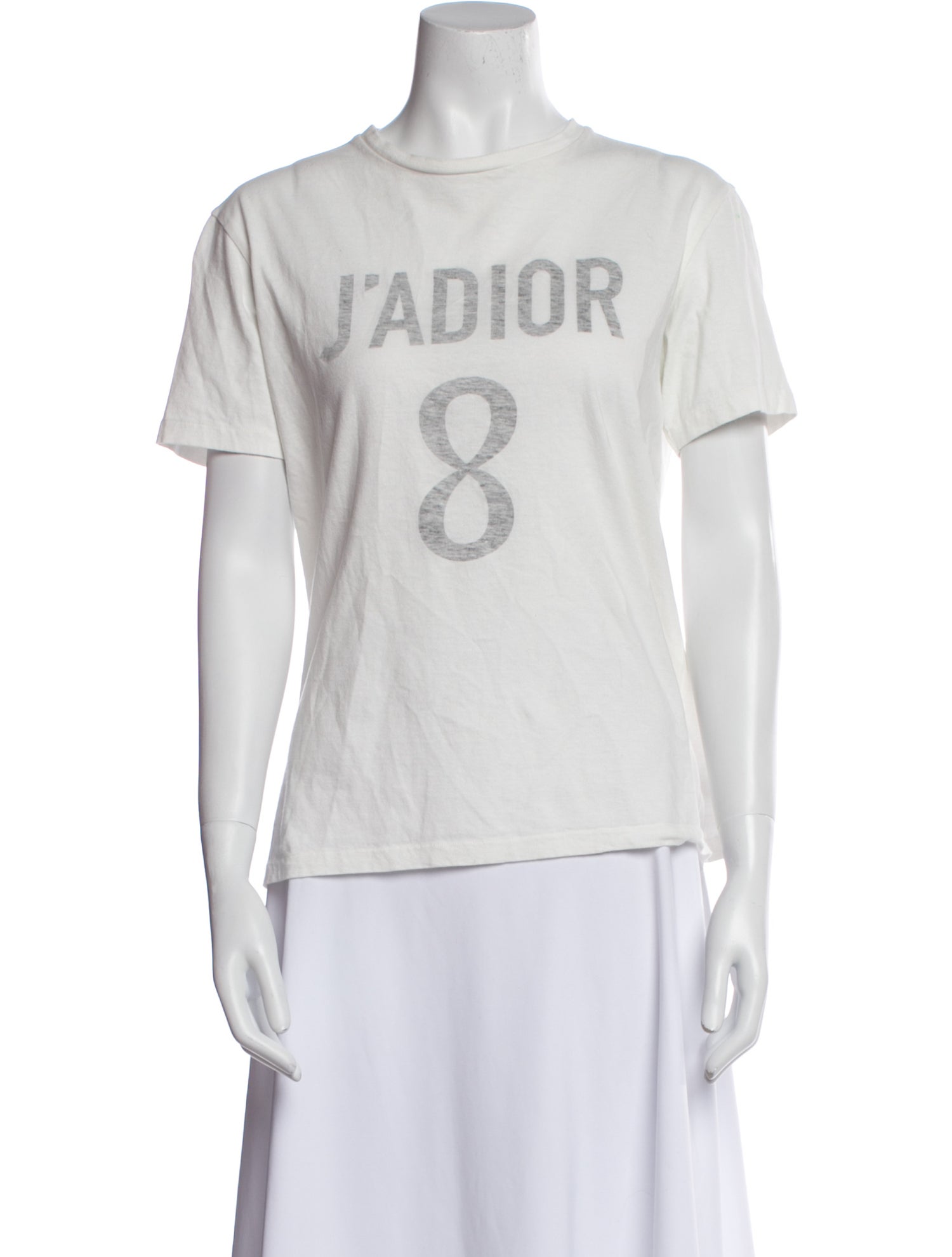 Christian Dior Graphic Print Crew Neck T-Shirt