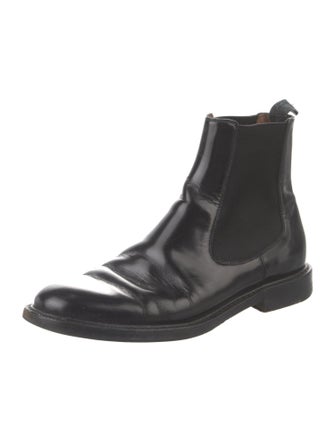 Christian Dior Leather Chelsea Boots
