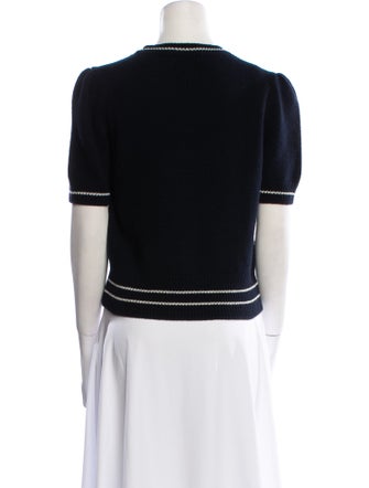 Christian Dior Wool Graphic Print Sweater