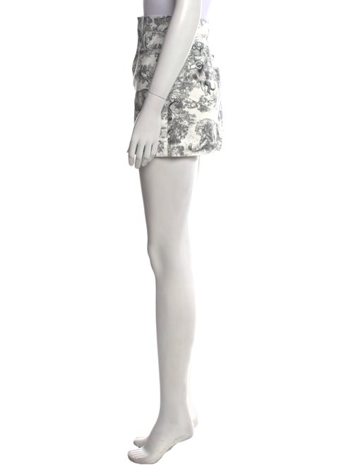 Christian Dior Printed Mini Skirt