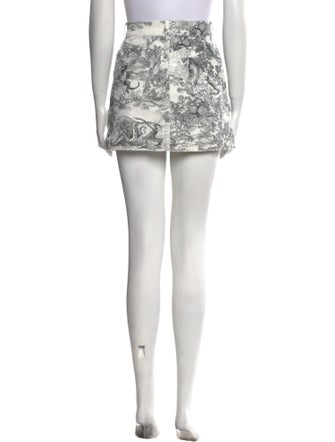 Christian Dior Printed Mini Skirt