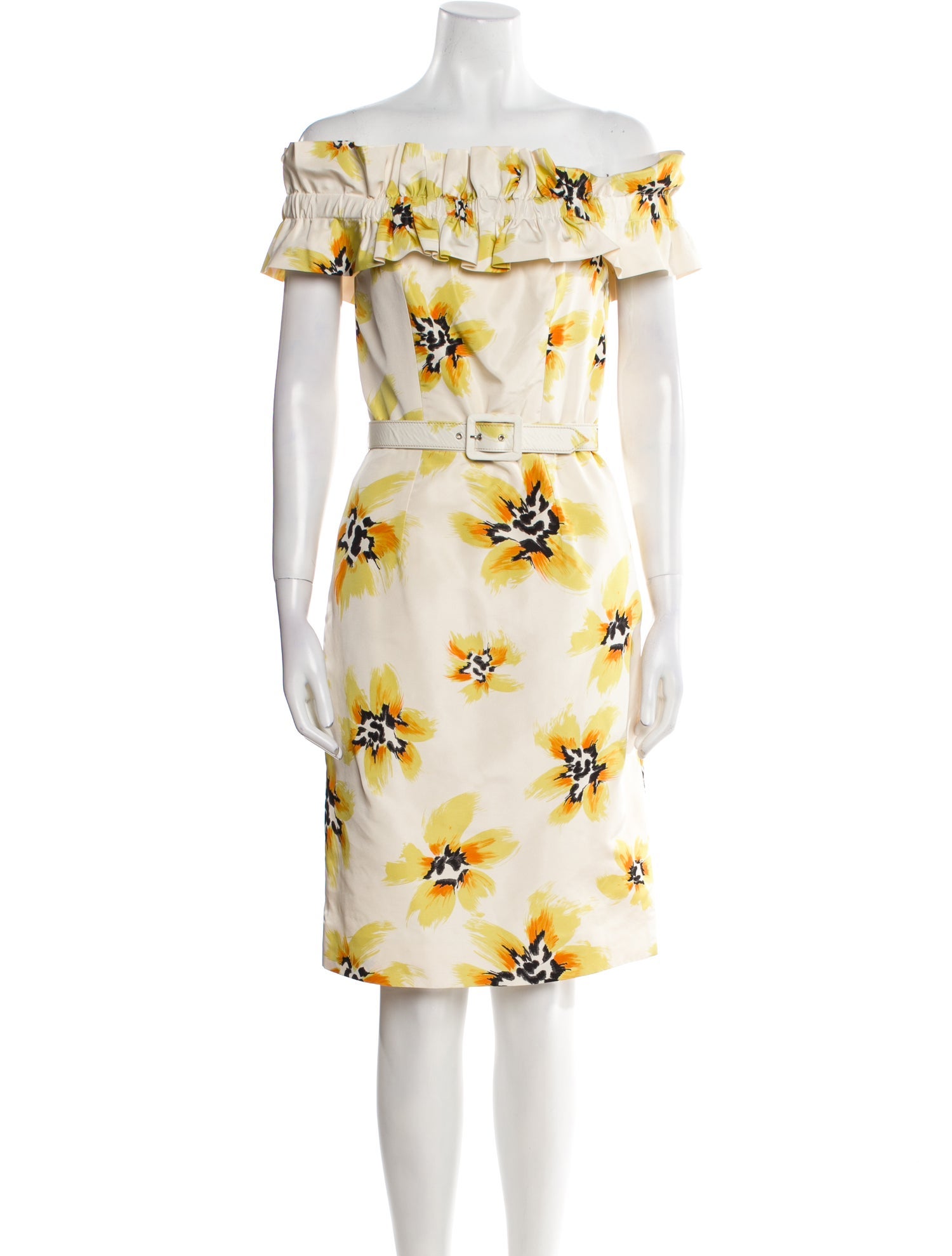 Christian Dior Vintage Knee-Length Dress