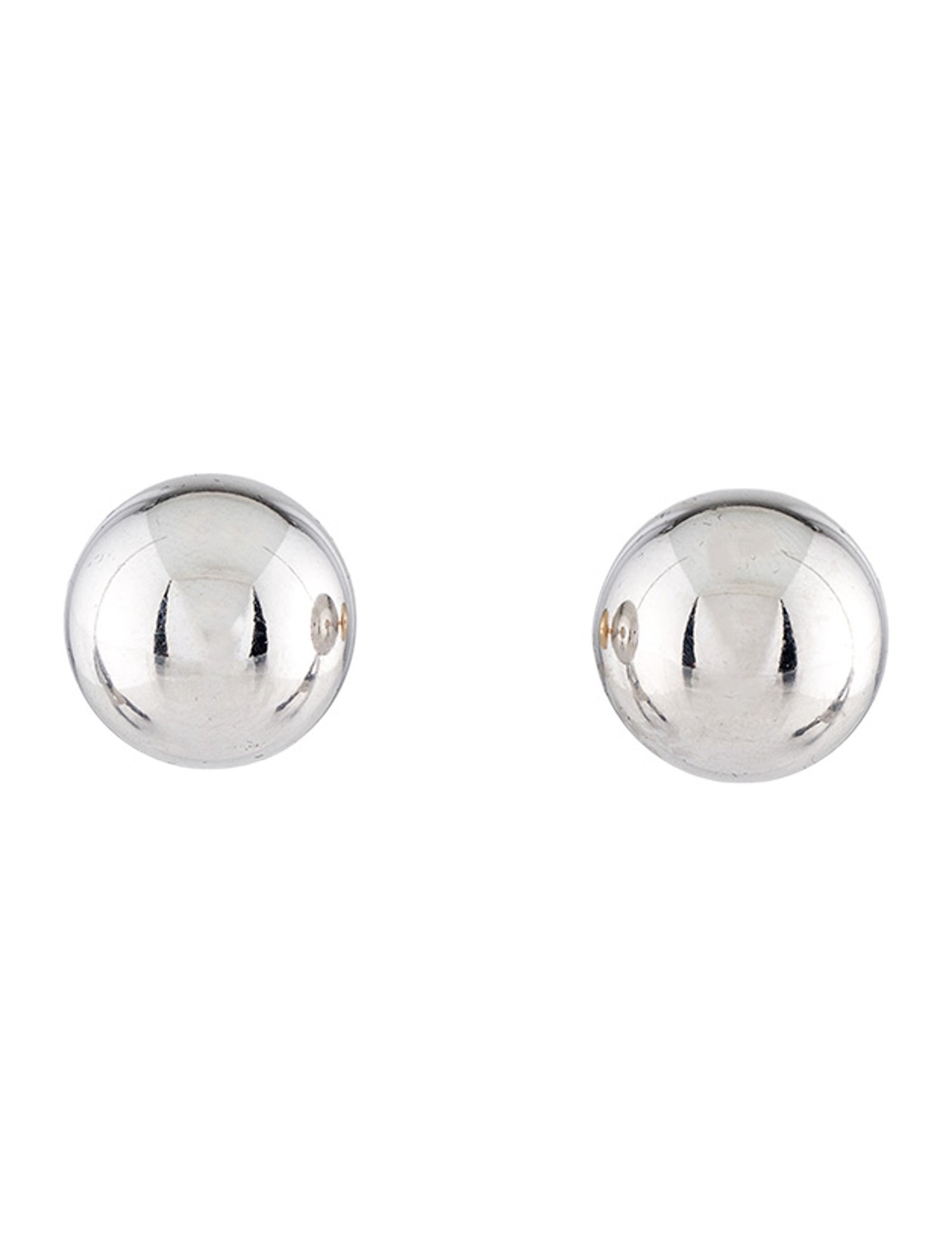Christian Dior Two-Tone Tribal Stud Earrings