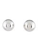 Christian Dior Two-Tone Tribal Stud Earrings
