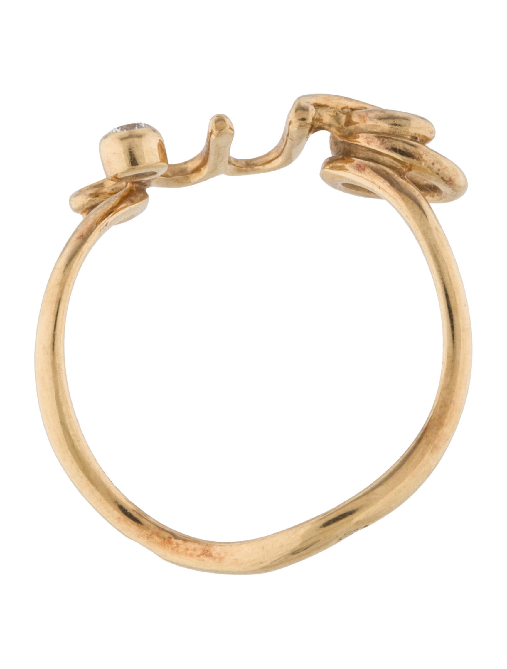 Christian Dior 18K Diamond Oui Ring Rings CHR55278 The RealReal