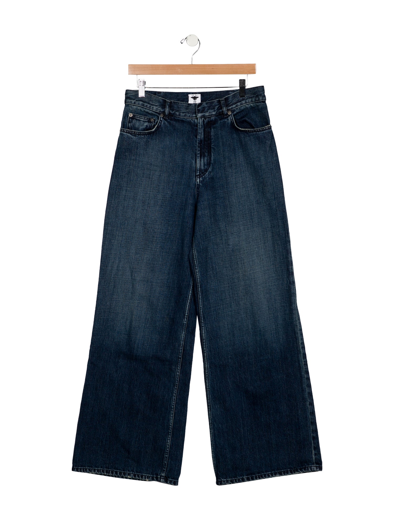 Christian Dior High-Rise Wide Leg Jeans