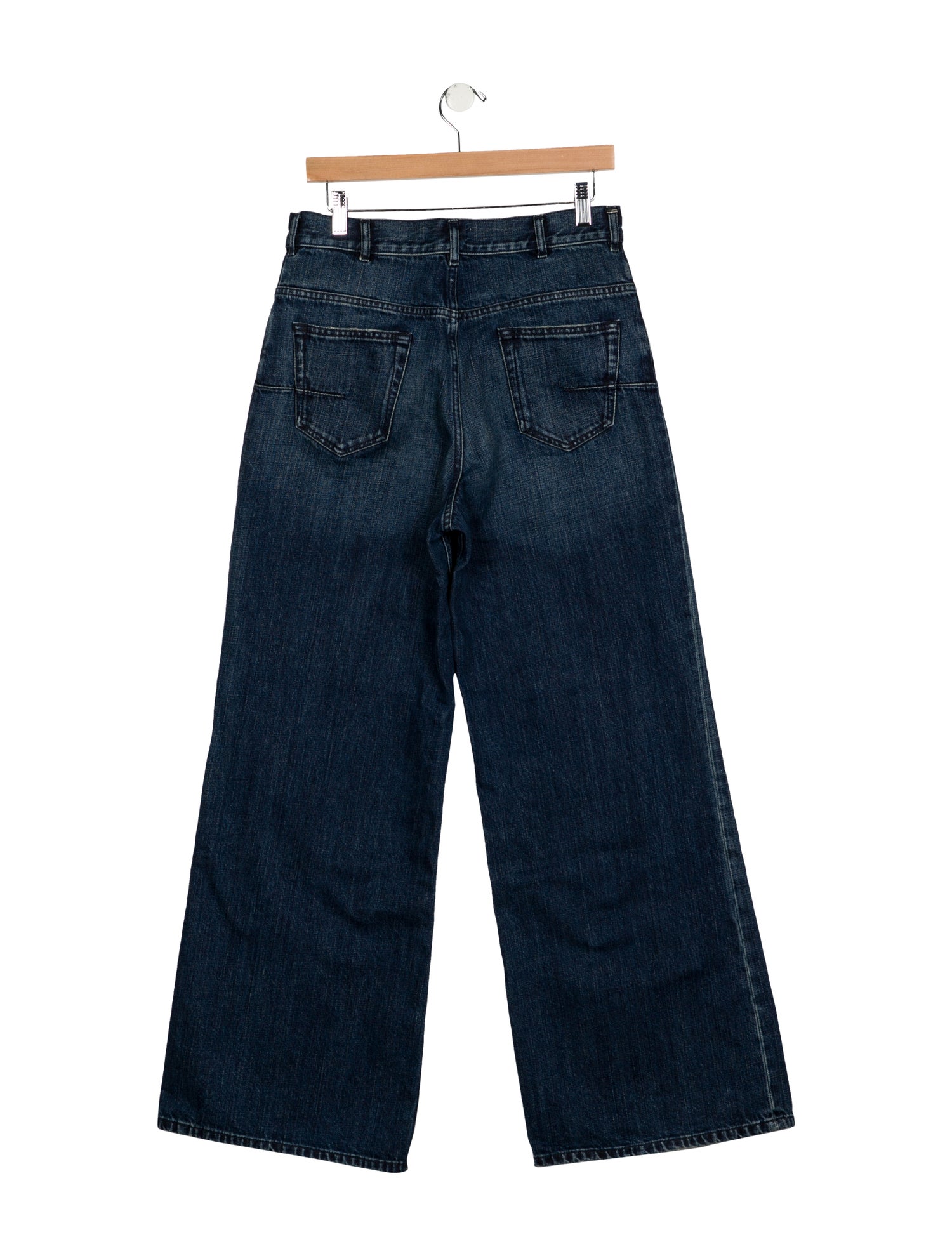Christian Dior High-Rise Wide Leg Jeans