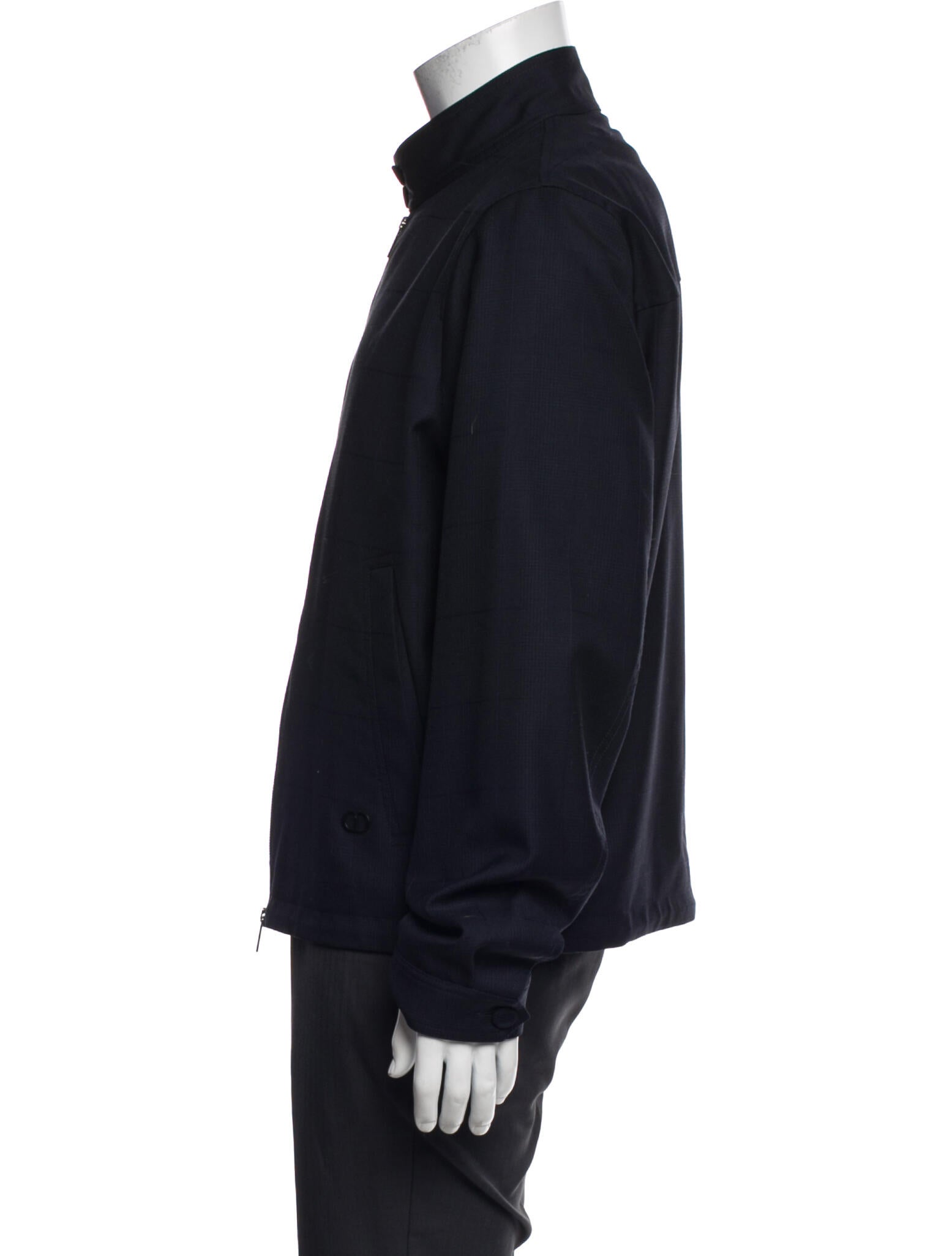 DIOR MEN 2021 Virgin Wool Bomber Jacket