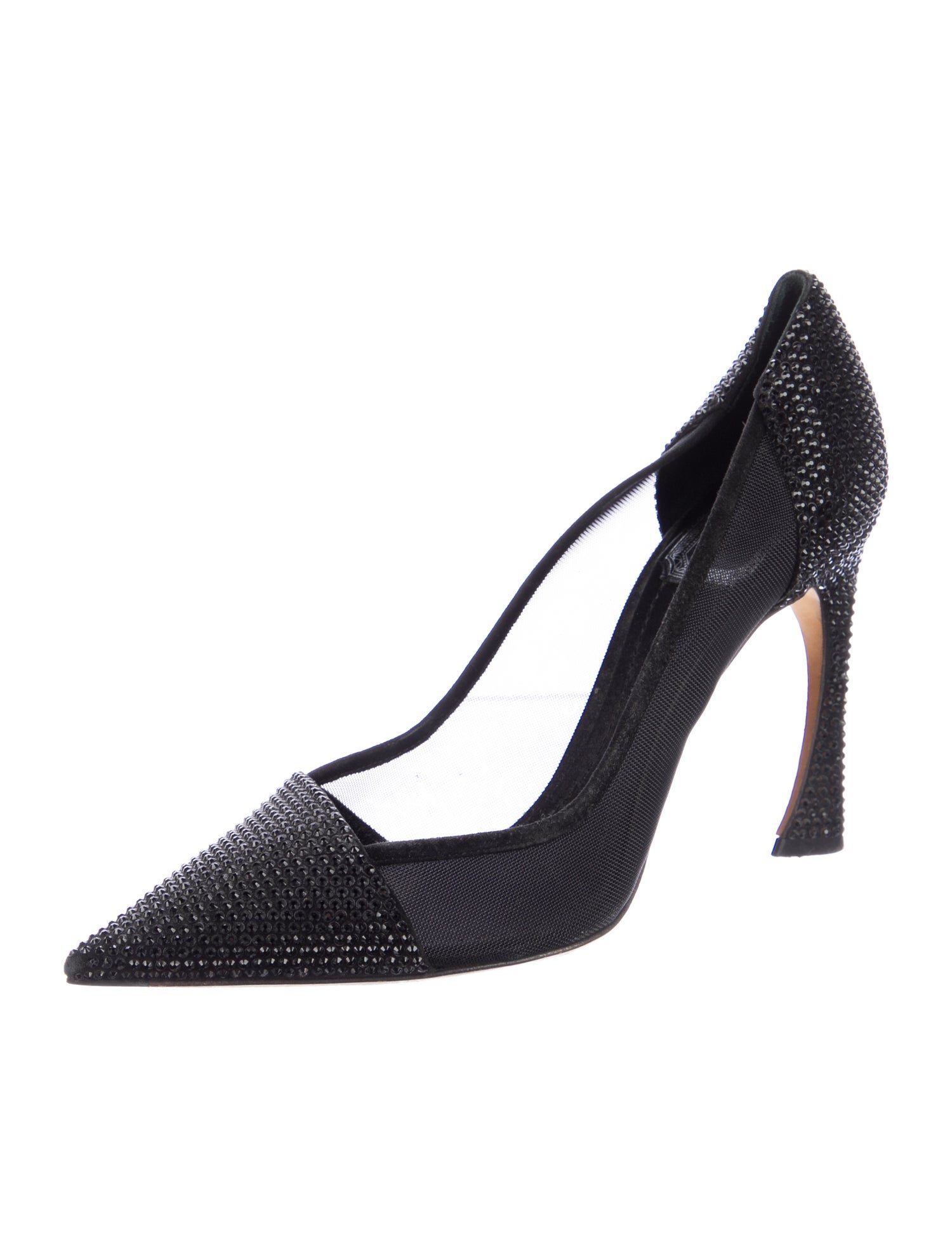 Christian Dior Mesh Mesh Accents Pumps