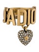 Christian Dior Crystal Heart J'Adior Cocktail Ring
