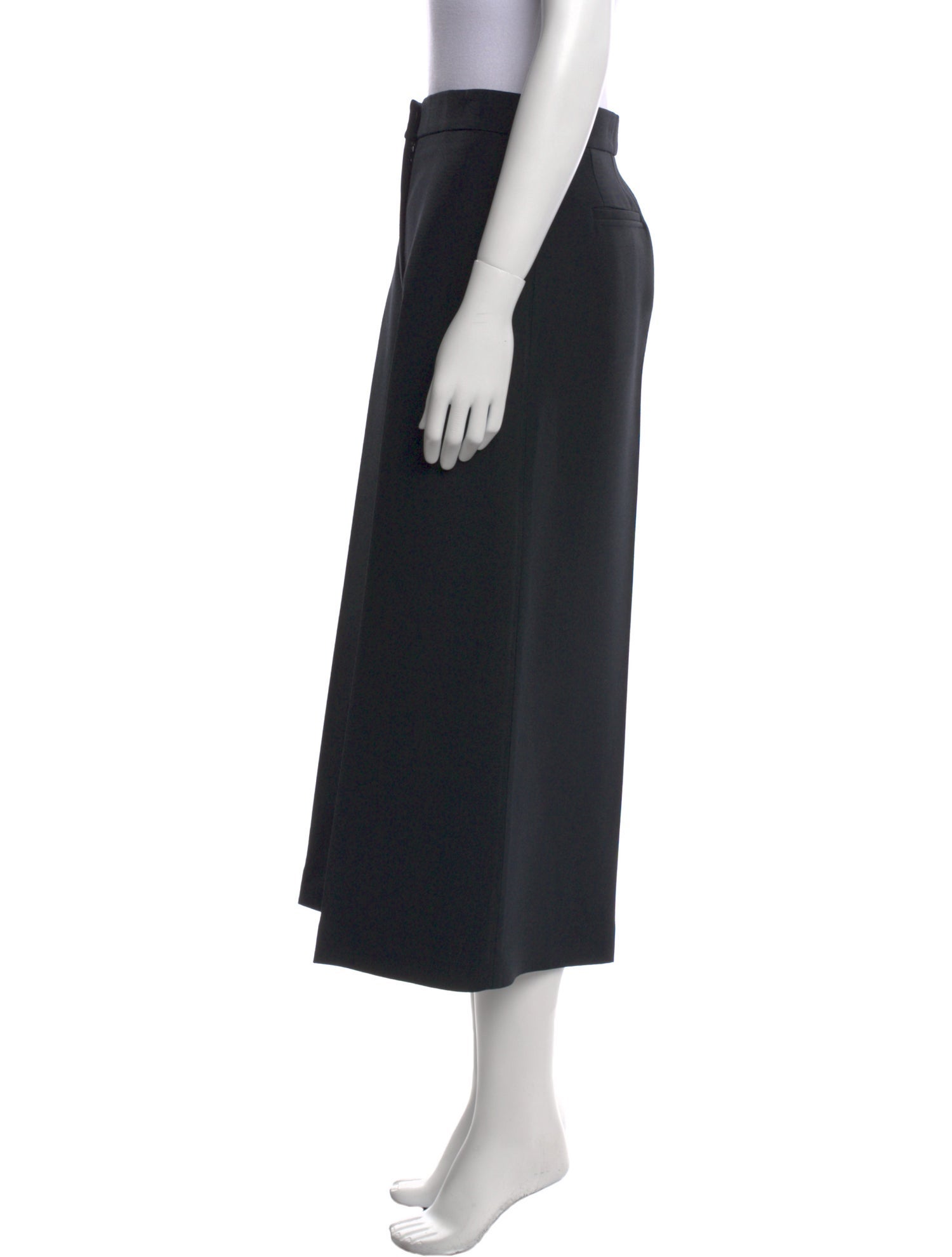 Christian Dior Wool Wide Leg Pants