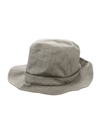 Christian Dior Printed Fedora Hat