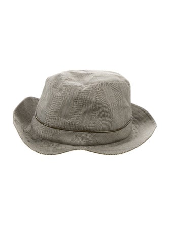 Christian Dior Printed Fedora Hat
