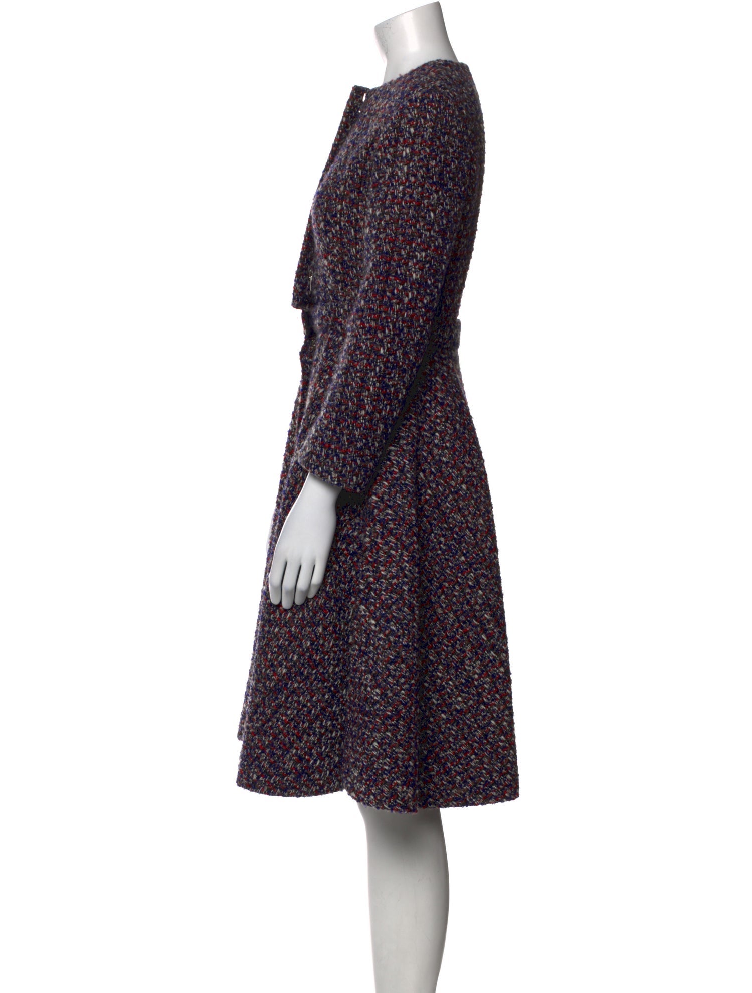 Christian Dior Wool Knee-Length Dress