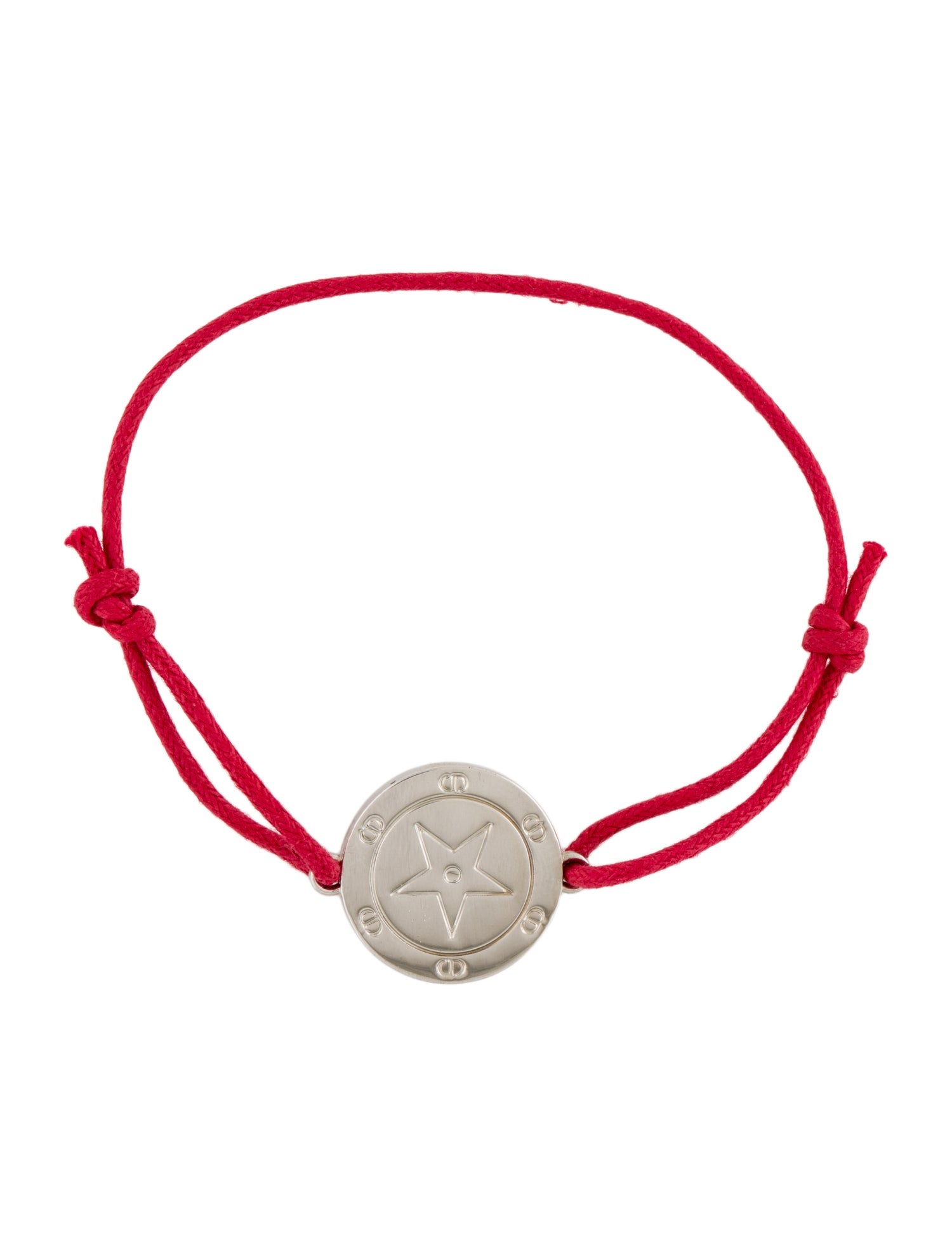 Christian Dior Cord Charm Bracelet