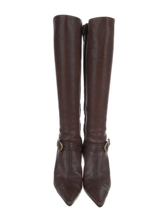 Christian Dior Leather Boots