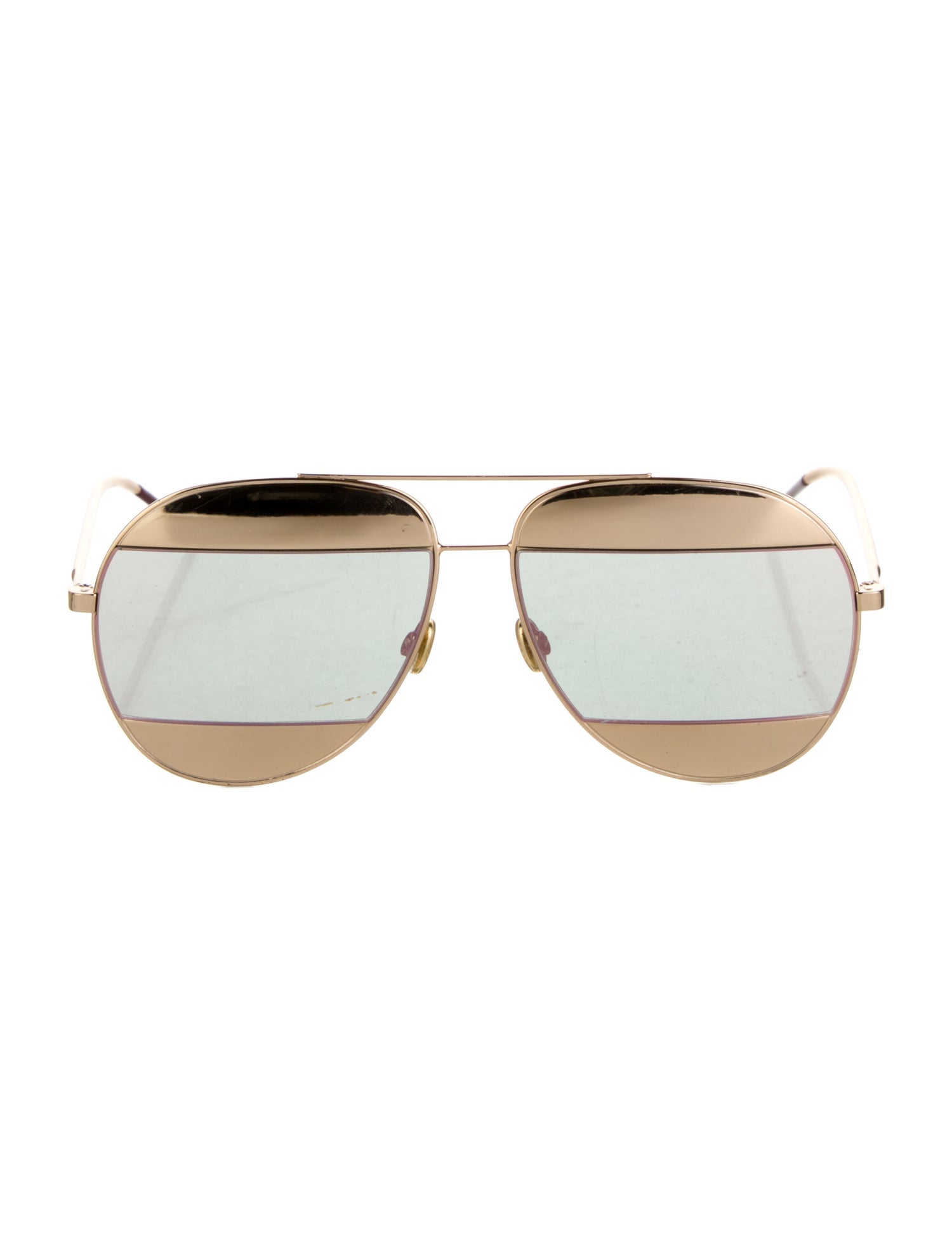 Christian Dior Aviator Mirrored Sunglasses