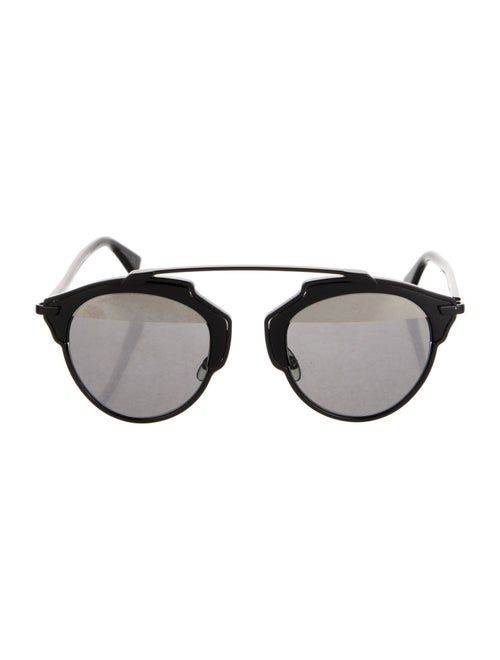 Christian Dior Round Mirrored Sunglasses