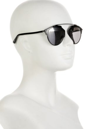 Christian Dior Round Mirrored Sunglasses