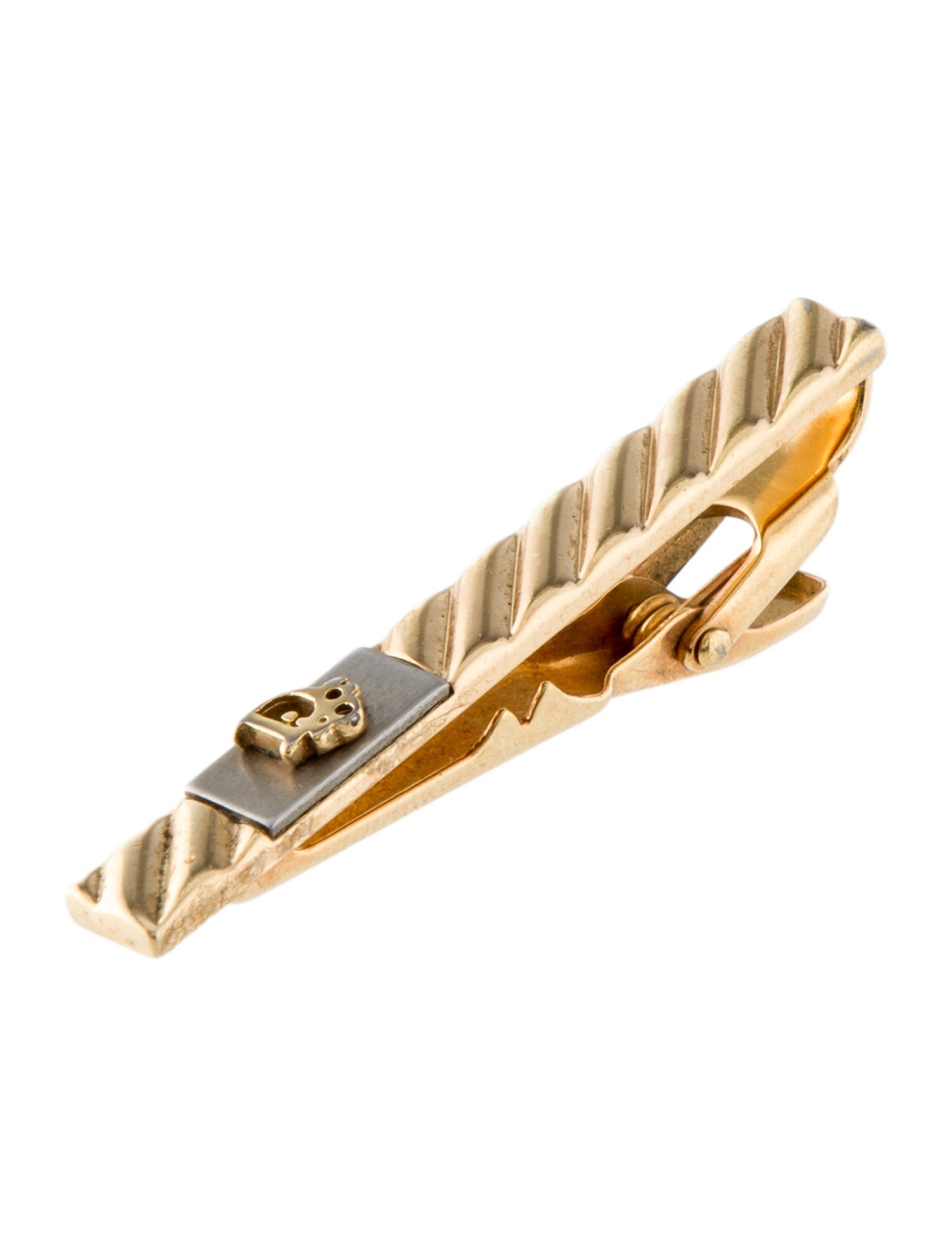 Christian Dior Vintage Logo Tie Clip