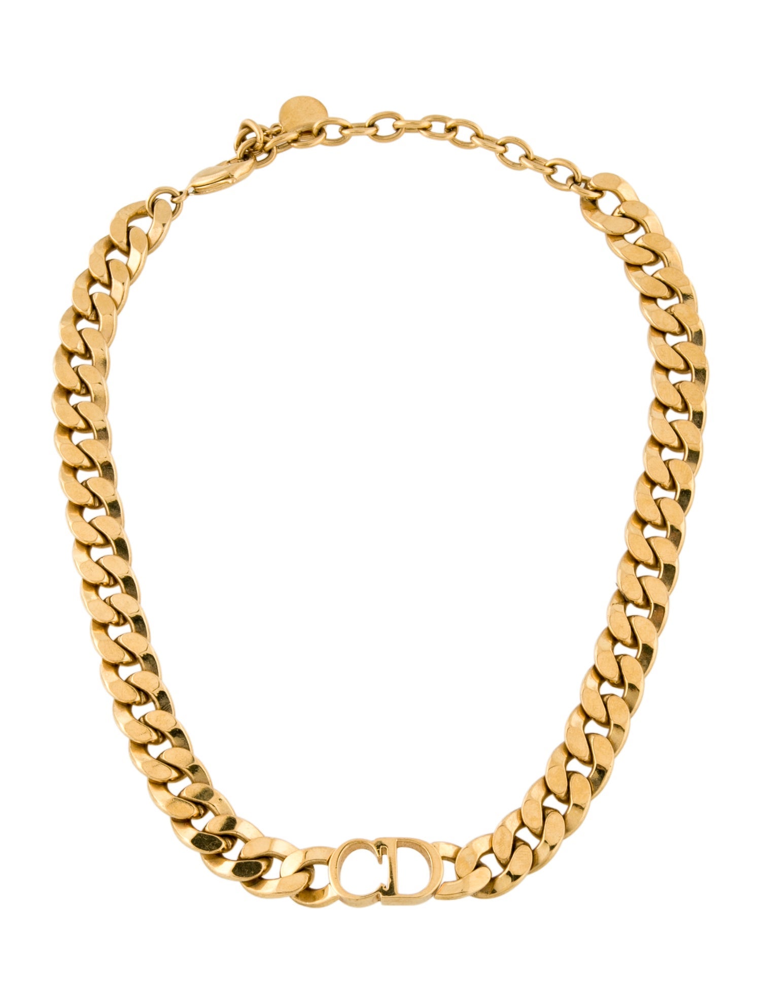 Christian Dior Danseuse Etoile Chain Choker Necklace