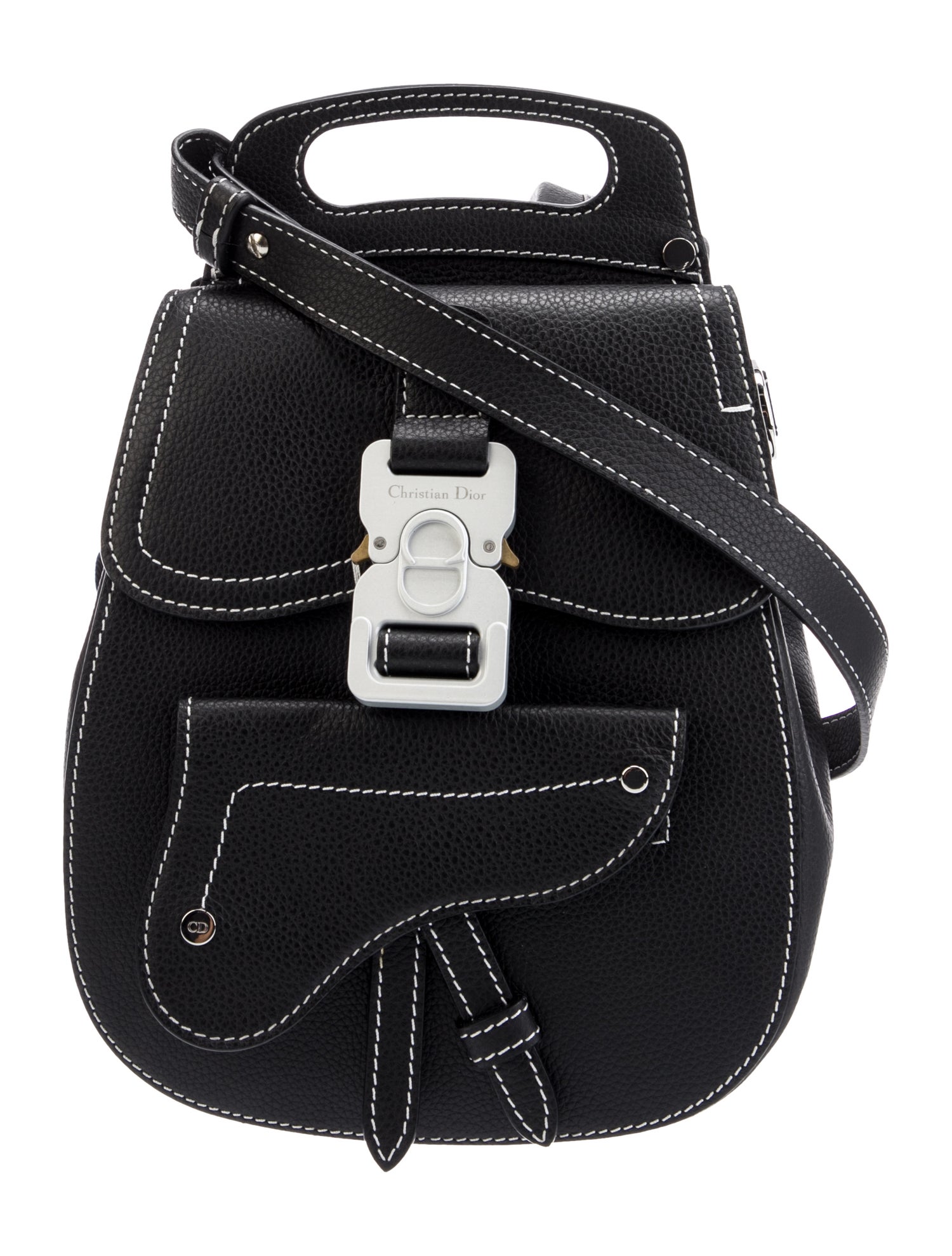 DIOR MEN Leather Crossbody Bag