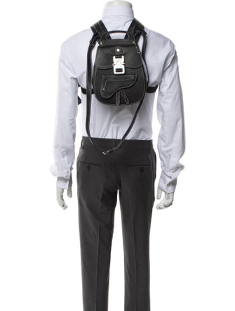 DIOR MEN Leather Crossbody Bag