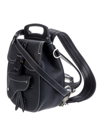 DIOR MEN Leather Crossbody Bag