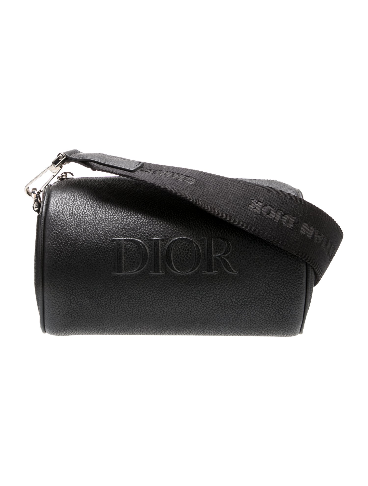 DIOR MEN Leather Roller Bag