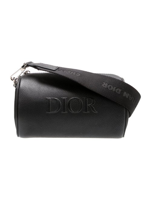 DIOR MEN Leather Roller Bag