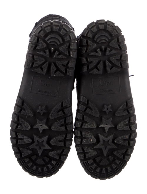 Christian Dior Rubber Mesh Accents Rain Boots