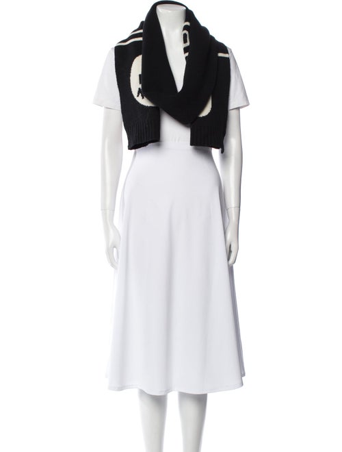 Christian Dior Wool Printed Scarf