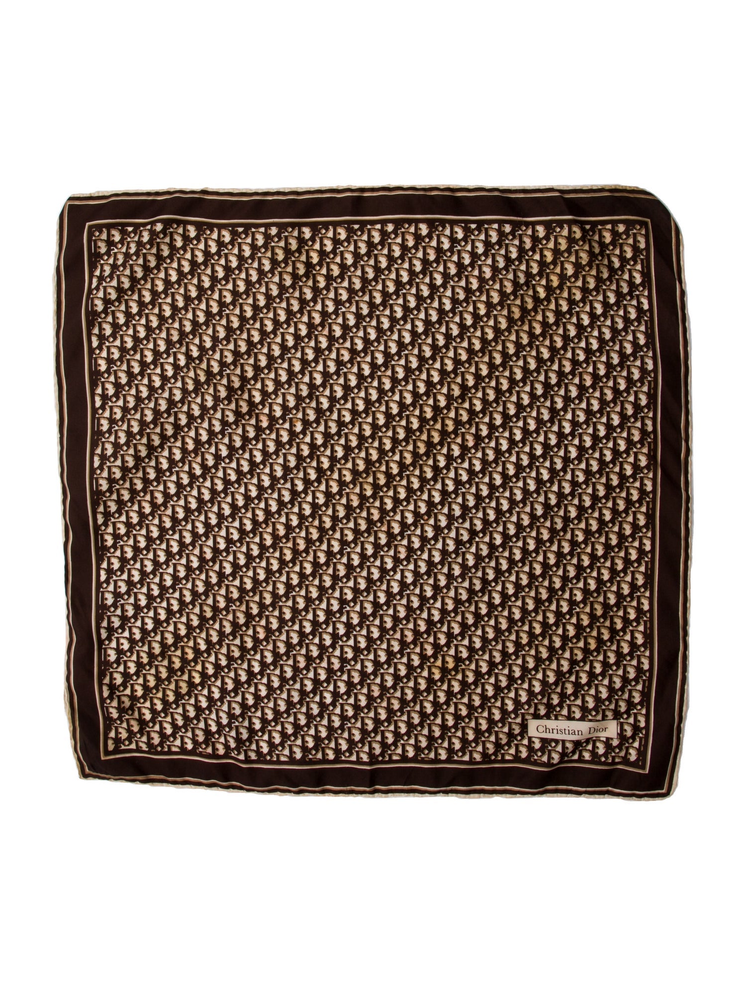 Christian Dior Silk Vintage Scarf